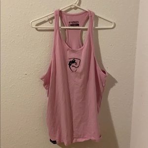 Alphalete light pink tank top
